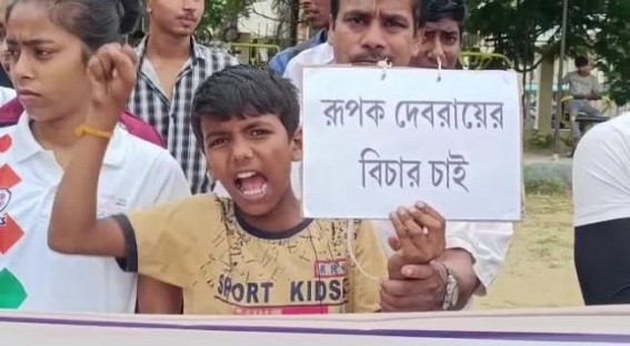 Signature Campaigning has started against Tripura State Olympic Association Secretary Rupak Deb Roy for allegedly depriving state’s Original and Real player Signature Campaigning has started against Tripura State Olympic Association Secretary Rupak Deb Roy for allegedly depriving state’s Original and Real player